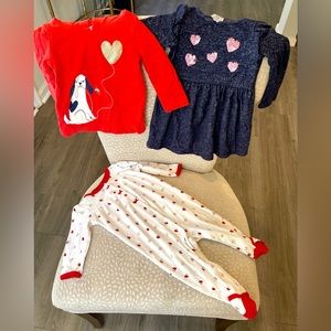 Bundle 9M Girls Clothing Items